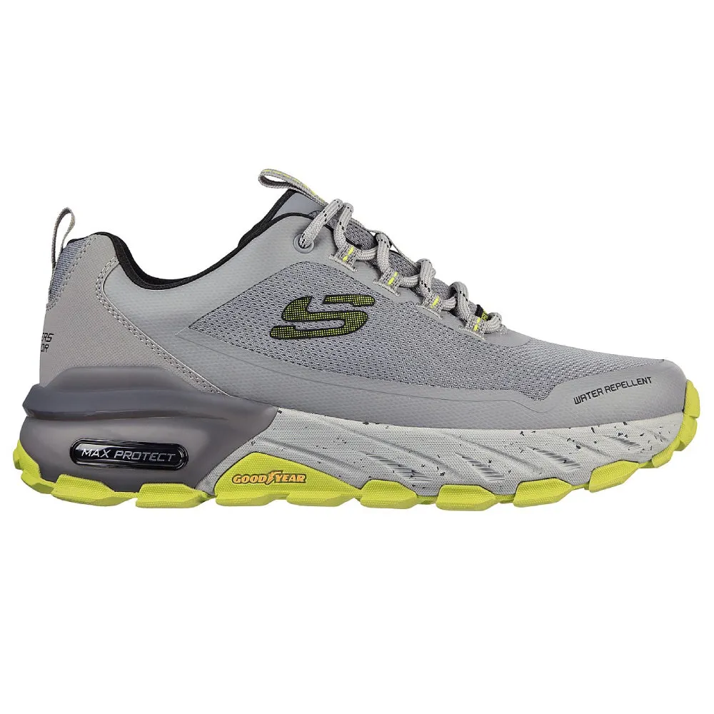 SKECHERS Men's Max Protect-Liberated Running Shoe (Gray)