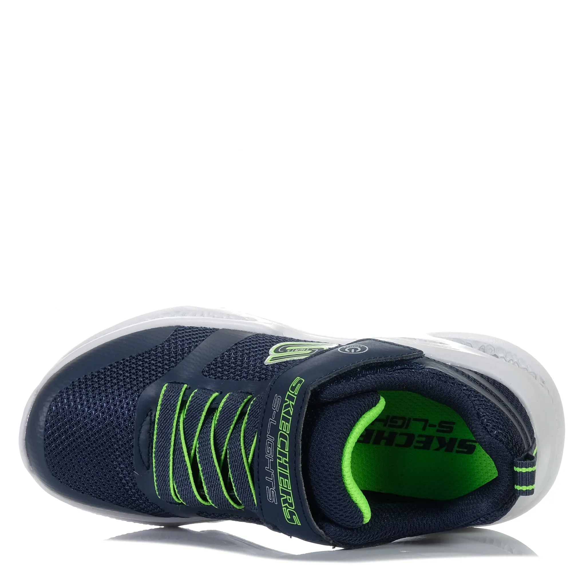 Skechers Meteor-Lights 401675L Navy/Lime