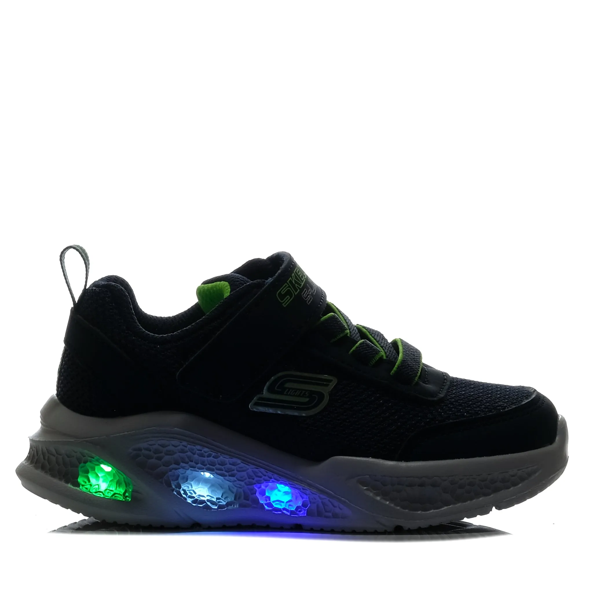 Skechers Meteor-Lights 401675N Navy/Lime