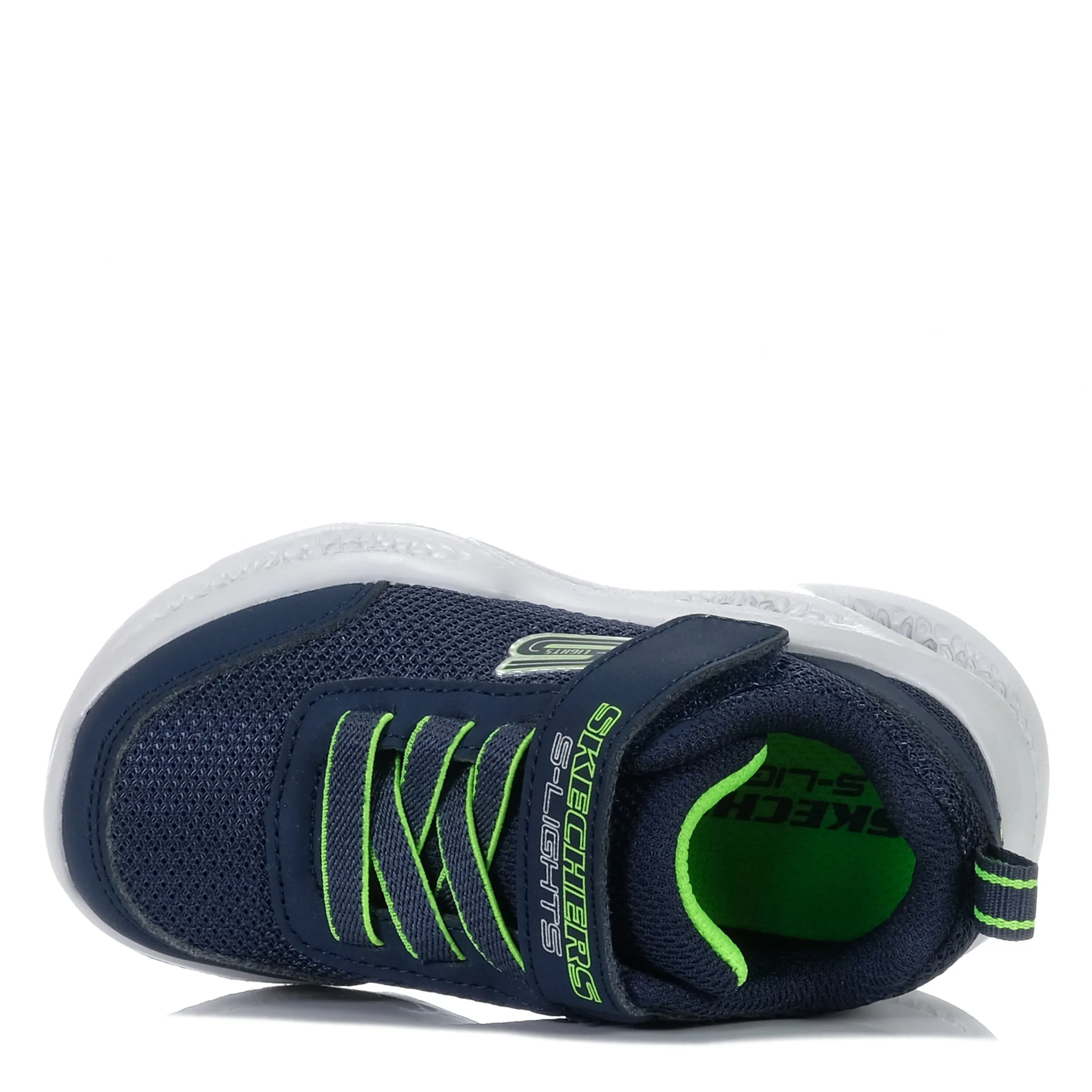 Skechers Meteor-Lights 401675N Navy/Lime