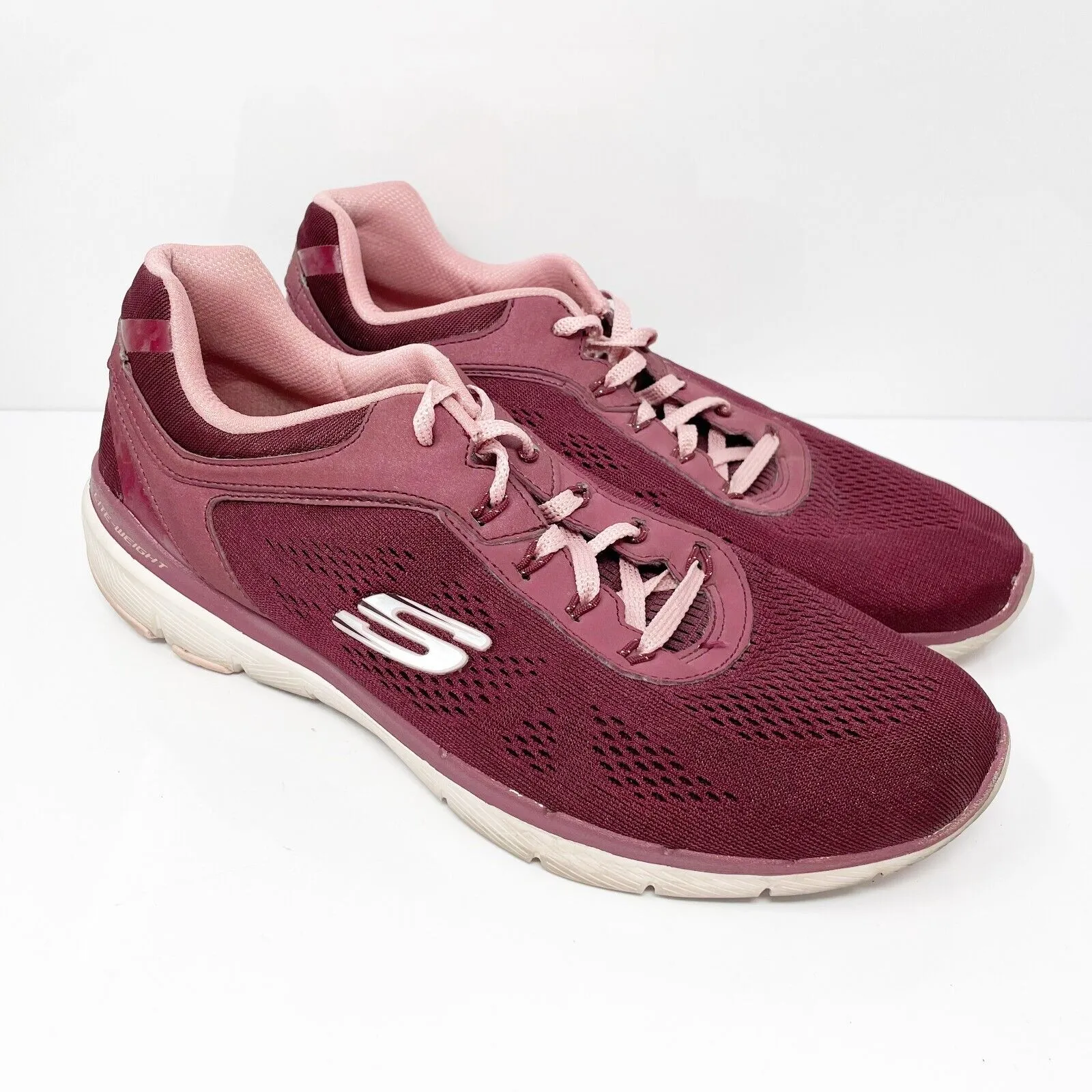 Skechers Womens Flex Appeal 3.0 Moving Fast 13059 Red Running Shoes Sneakers 11