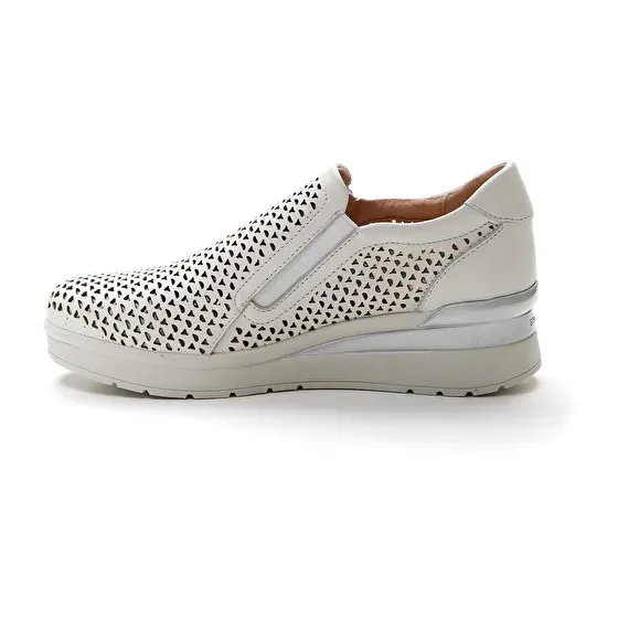 SLIP-ON STONEFLY CREAM 25 NAPPA LTH STEAM GREY 217293 346