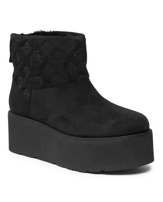 STIVALETTI GUESS DONNA DA NEVE JILLA COLORE FL8JIA ESU10 BLACK