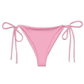 STRING BIKINI BOTTOM ECO - FAIRY FLOSS PINK