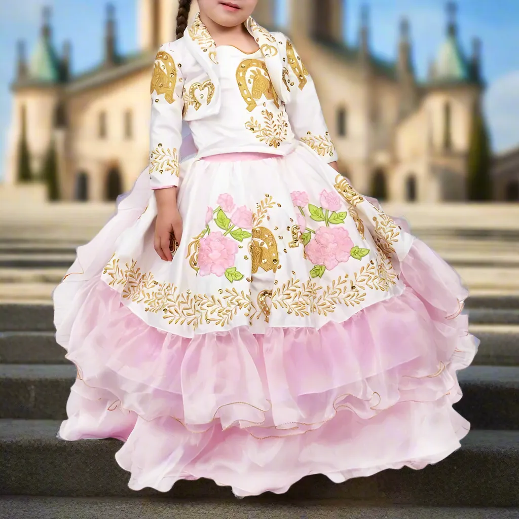 Traje Charro de Niña KS-76240 - Charro Suit for Girls