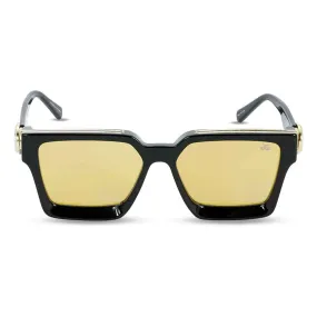 Virgil Glossy Black Sunglasses