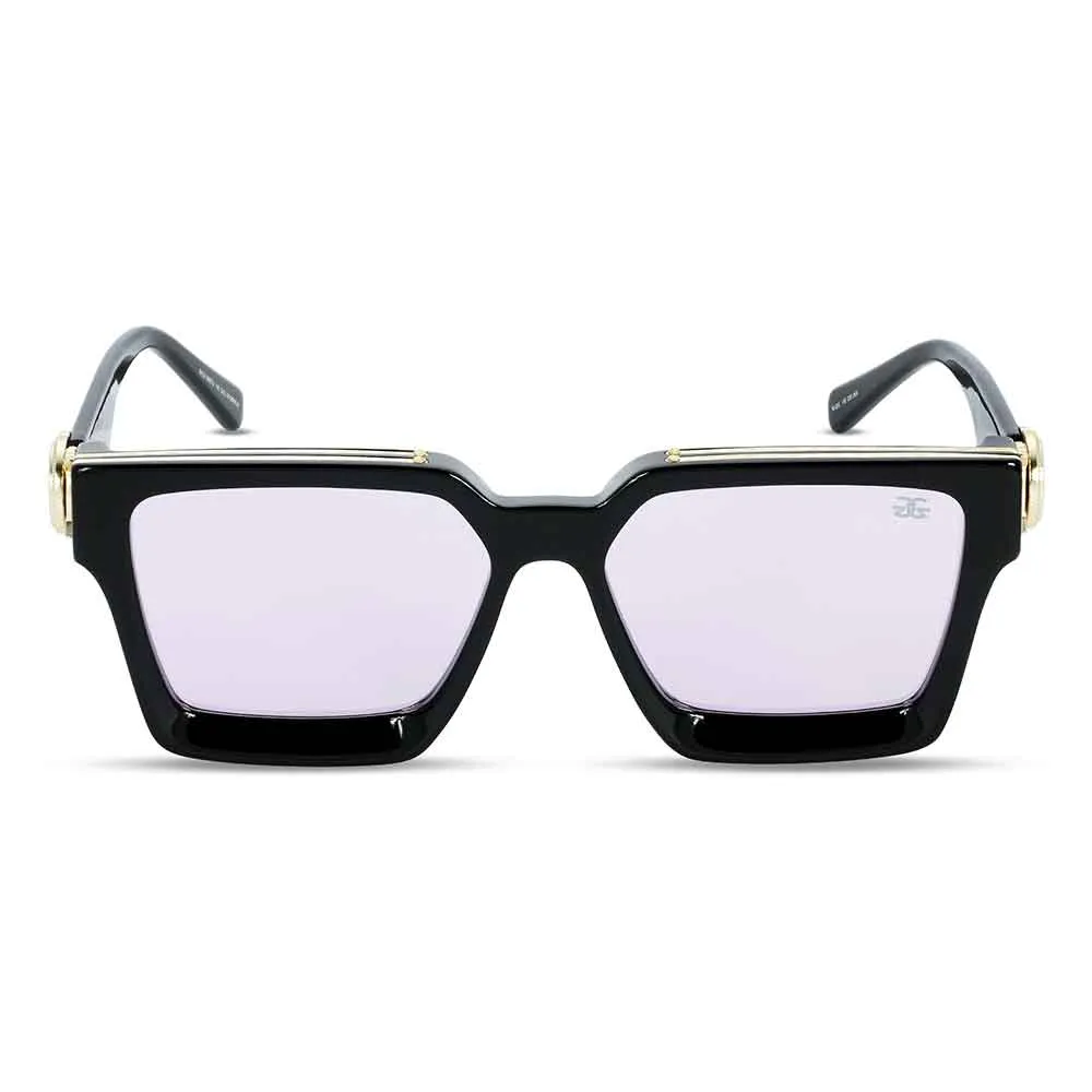 Virgil Glossy Black Sunglasses