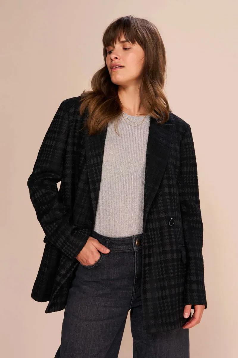 Wanda Sorel Blazer | Black | Blazer fra Mos Mosh